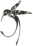 (image for) Hummingbird Silhouette